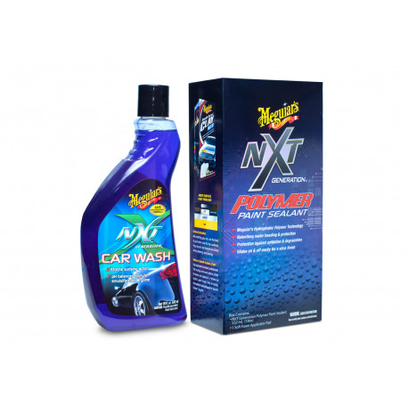 Meguiar's NXT Wash & Wax Kit - základní sada autokosmetiky pro mytí a ochranu laku